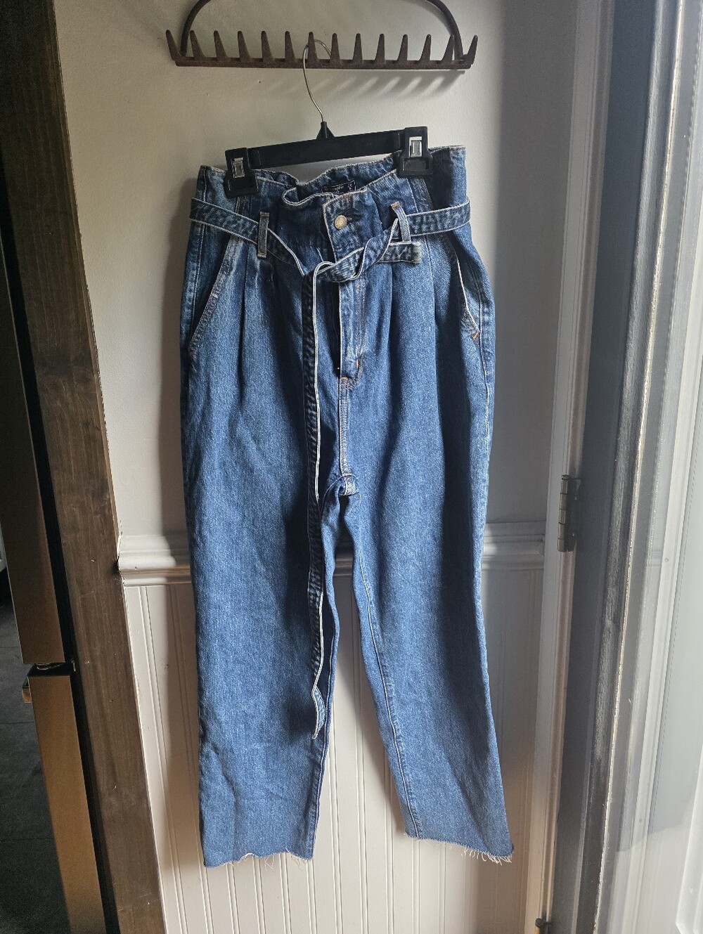 A&F Mom Jeans